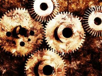 Mechanical Gears Wallpaper By Thehumanhighlight