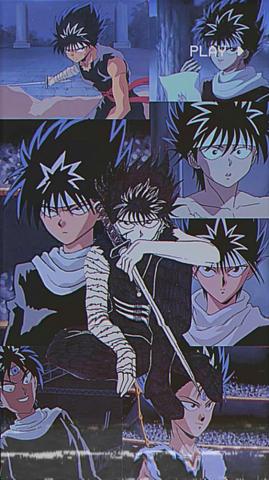 Hiei Yuyuhakusho Anime Artwork Wallpaper Live
