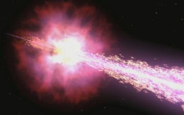 Monster Gamma Ray Burst Wallpaper Space