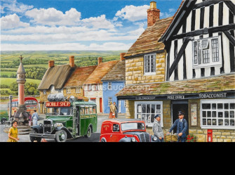 The Post Office Wall Mural Wallpaper