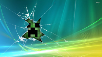Funny Minecraft Background Wallpaper