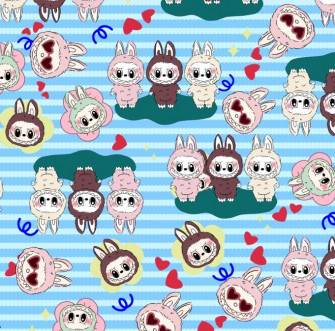 Lyang Hoo On Labubu In Wallpaper