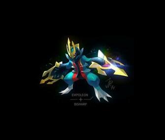 Empoleon And Bisharp Fusion Pokemon Art Mewtwo