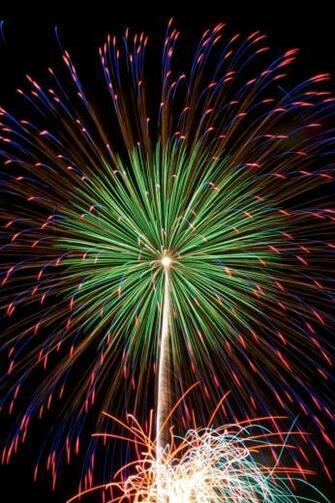 New Years Eve Fireworks iPhone Wallpaper