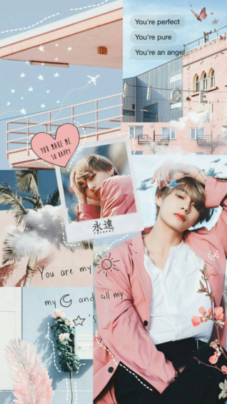 Kim Taehyung Aesthetic Wallpaper
