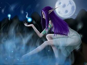 Wow Night Elf By Kuroiakineko