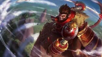 Wukong Classic Skin League Of Legends Wallpaper