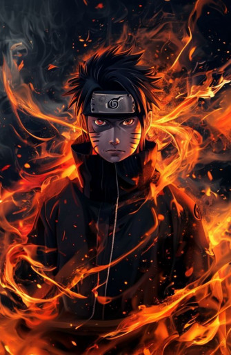 Itachi Amaterasu Wallpaper