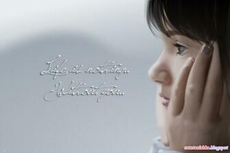 Life Is Nothing Without You Sad Alone Girl Quote Cute Tanishka