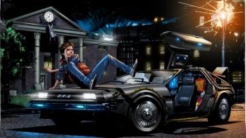 Picture Back To The Future Young Man Fantasy Movies Cars