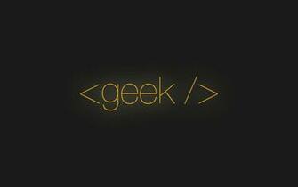 HD Geek Wallpaper On