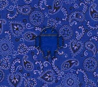 Bandana Wallpaper Droid Blue