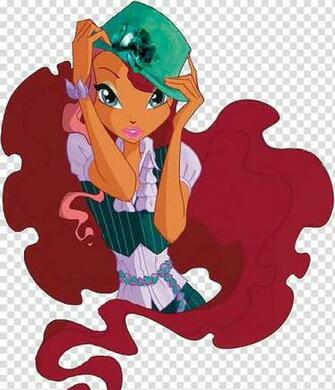 Winx Club Aisha Layla Rock Band Transparent Background Png Clipart