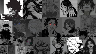Black And White Anime Wallpaper For Desktop Pc By Kawaiig0th3 On