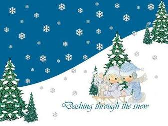 Precious Moments Christmas Wallpaper