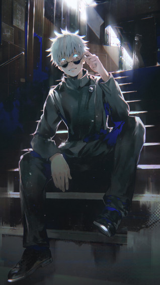Satoru Gojo Jujutsu Kaisen Wallpaper iPhone Phone 4k 6380e