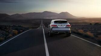 Wallpaper Jaguar F Pace Svr Rear