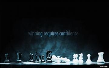 Winning Requires Confidence Motivational Quote Wallpaper Quotivee