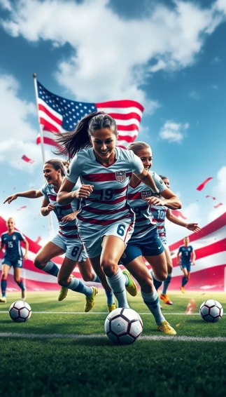 Us Women S Soccer Team Wallpaper