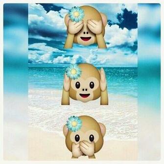 Monkey Emoji Wallpaper