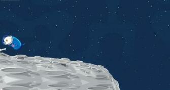 Dog In Space Background Background