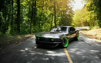Ford Mustang Tuned Car Wallpaper
