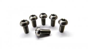 Titanium T25 M5 X 10mm Disc Rotor Bolts Ti Cycles Fabrication