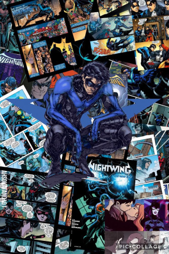 Nightwing Wallpaper Batman Comic Art