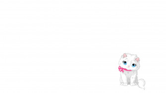 Cute White Wallpaper