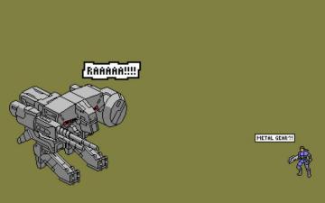 Metal Gear Rex Retro Wallpaper By Cart00nlion