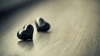 Valentine Heart Background Black And White Love