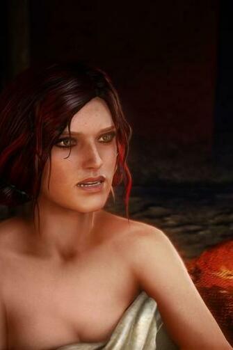 Video Games The Witcher Artwork Triss Merigold Mobile Resolutions
