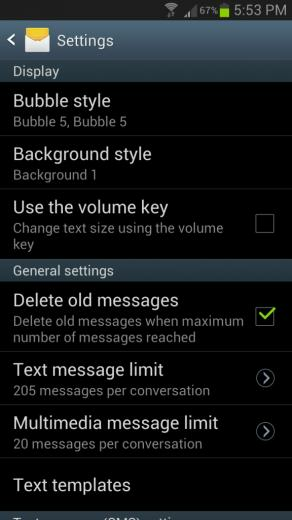 Customize Text Message Font And Background On Your Samsung