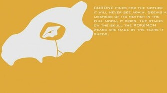 Cubone Wallpaper I Made