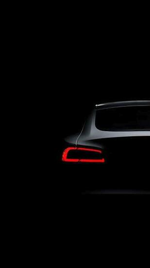 Tesla iPhone Wallpaper Top Background