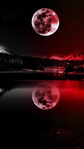 Red Or Yellow Dark Wallpaper iPhone Night Sky