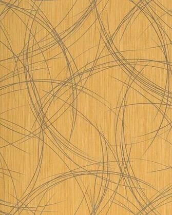 Edem Design Wallpaper Circle Texture Metallic Look Gold Yellow