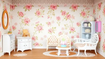 Wallpaper For Dollhouses