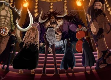 Kaido Black Maria Ulti Jack And X Drake One Piece HD
