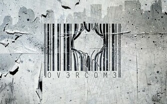 Barcode Street Wallpaper Art