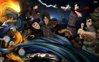 Avatar The Legend Of Korra Characters Wallpaper HD