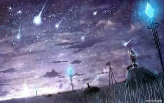 Wallpaper Cartoon Firefly Summer