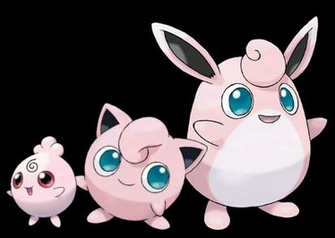Normal Type Res Igglybuff Jigglypuff Wigglytuff