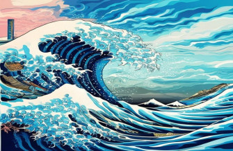 Great Wave Off Kanagawa Wallpaper