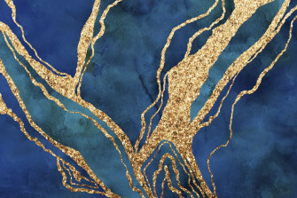 Teal Marble Wallpaper