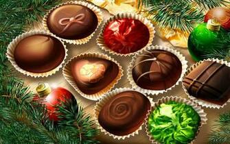 Computer Wallpaper Christmas Chocolates For
