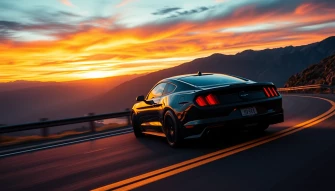 Black Mustang Wallpaper