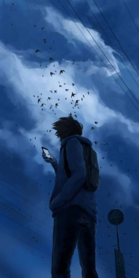 Alone Boy Anime Wallpaper