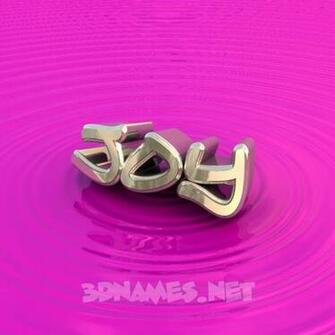 Pre Of Pink Graffiti For Name Joy