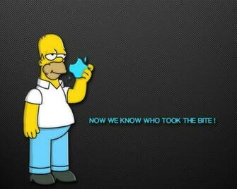 Homer Apple Desktop Pc And Mac Wallpaper